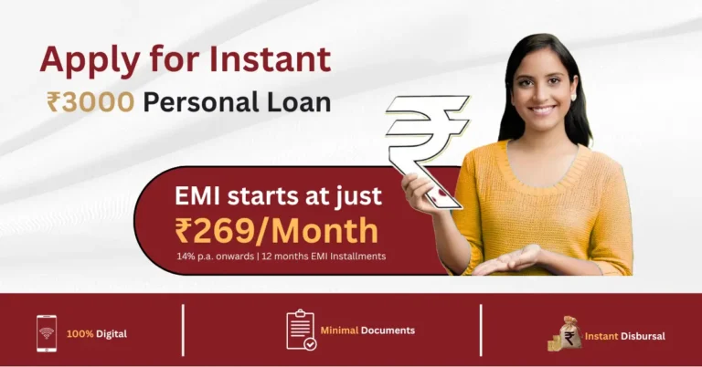 3000 Personal Loan